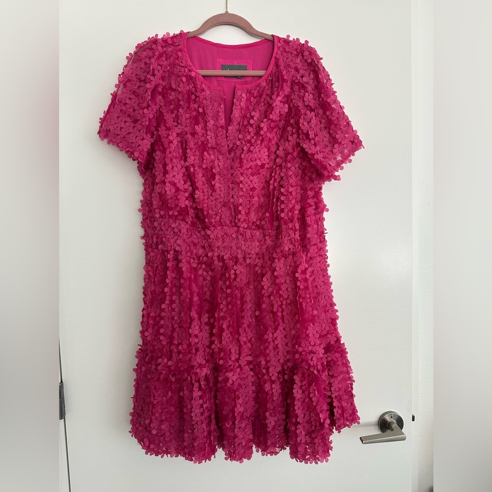 NWT Anthropologie Somerset Mini pink floral dress 2x